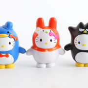 sanrio pudding ornaments